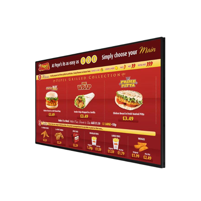 Budget Friendly Plug and Play Digital Menu Board