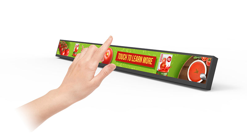 23" Shelf Edge Touch Display