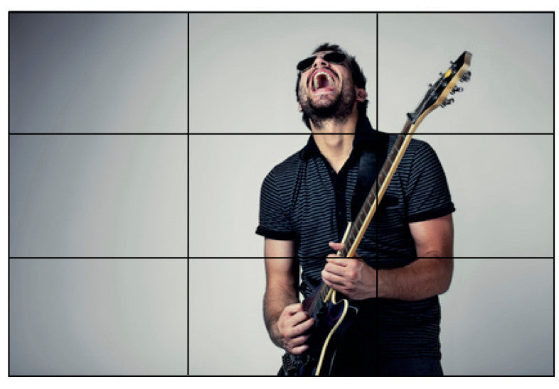 Three quarter view of 49" 3 x 3 Video Wall Panel