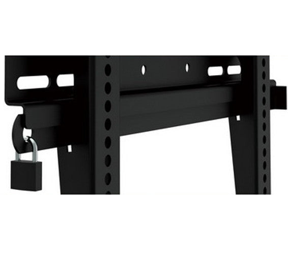 Close-up of anti-theft locking system