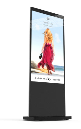 55" Super slim Free standing Digital Advertising Poster