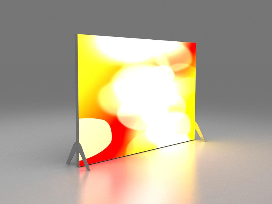 Fabric Faced Free-standing Light Box