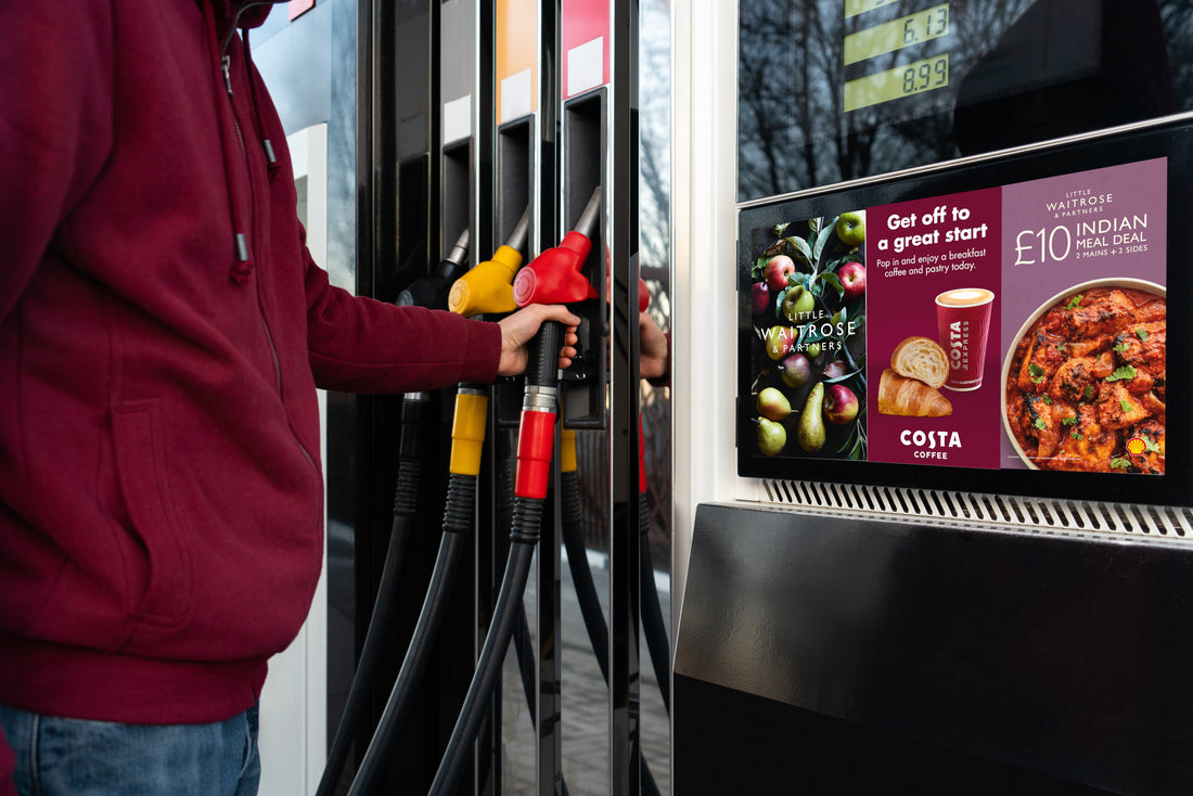 Top 3 Reasons to Add Digital Displays to Petrol Forecourts and C-Stores