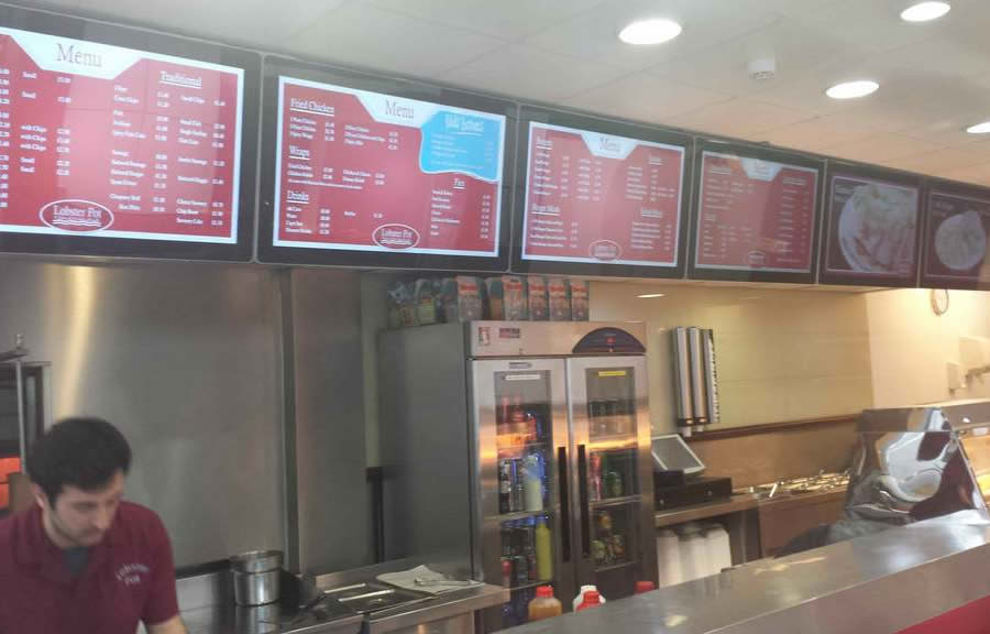 How to choose the right screen for your commercial digital menu board