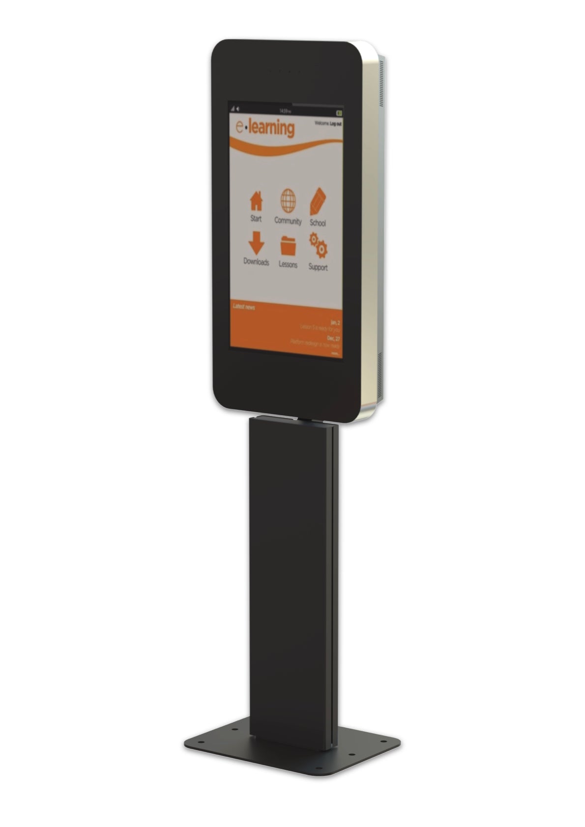 32" Outdoor Free-standing Digital Poster