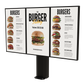 Outdoor Digital Drive-Thru Totem Menu Board