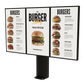 Outdoor Drive-thru digital menu board