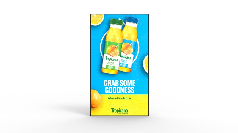 43" Ultra High Brightness Digital Window Display