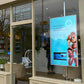 43" Ultra High Brightness Digital Window Display