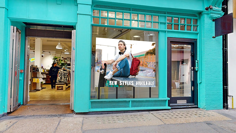116" DV-LED All-in-One Digital Window Display