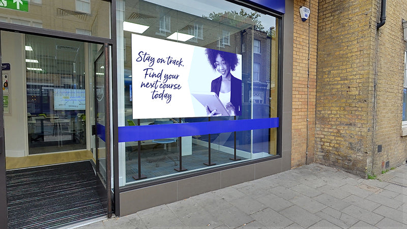 116" DV-LED All-in-One Digital Window Display