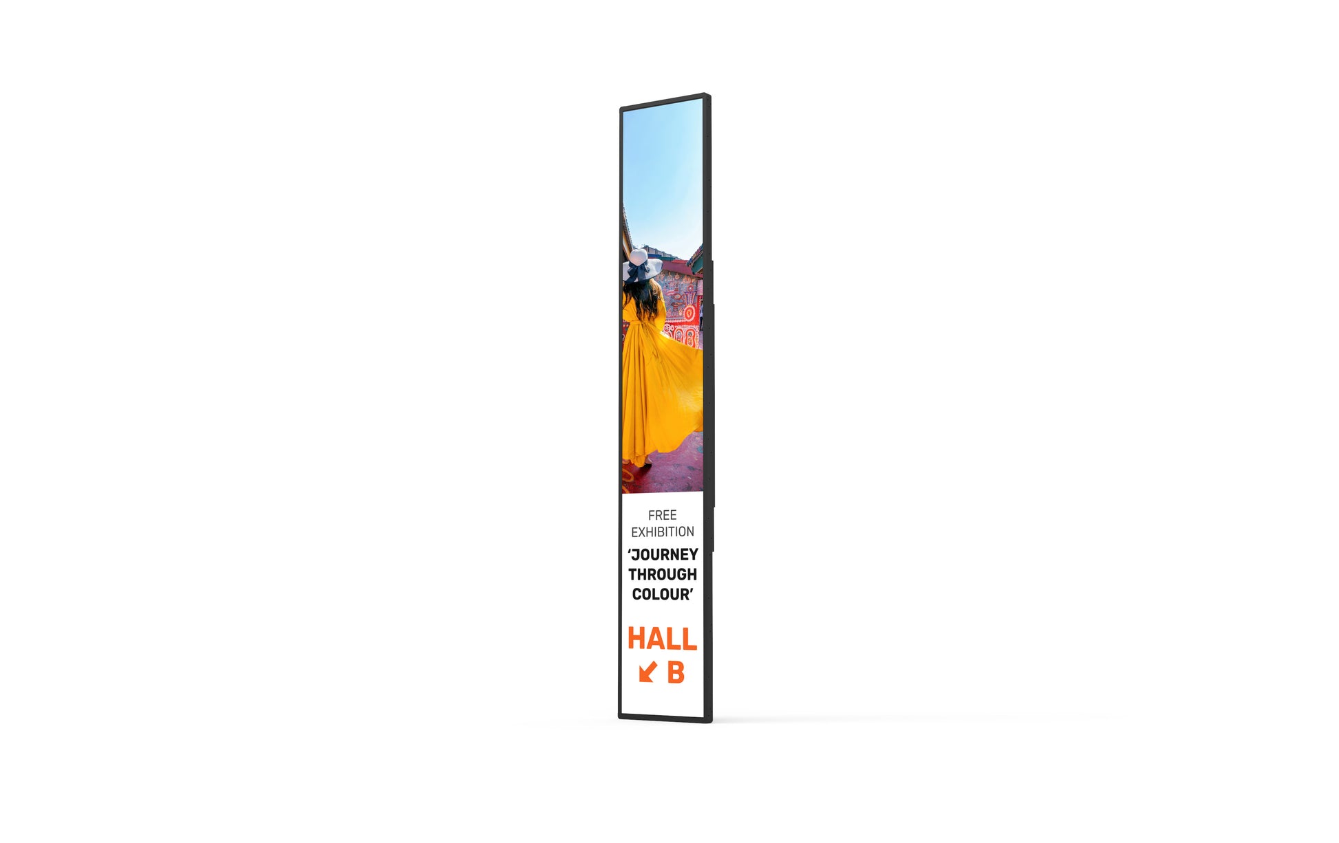 76" Ultra-wide stretched screen display