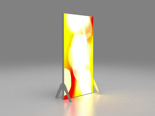 Fabric Faced Free-standing Light Box