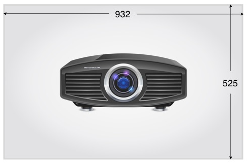 42" Interactive projection film and projector
