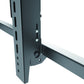 Detail of adjustable vertical attachment rail