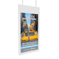 Double sided hanging digital window display