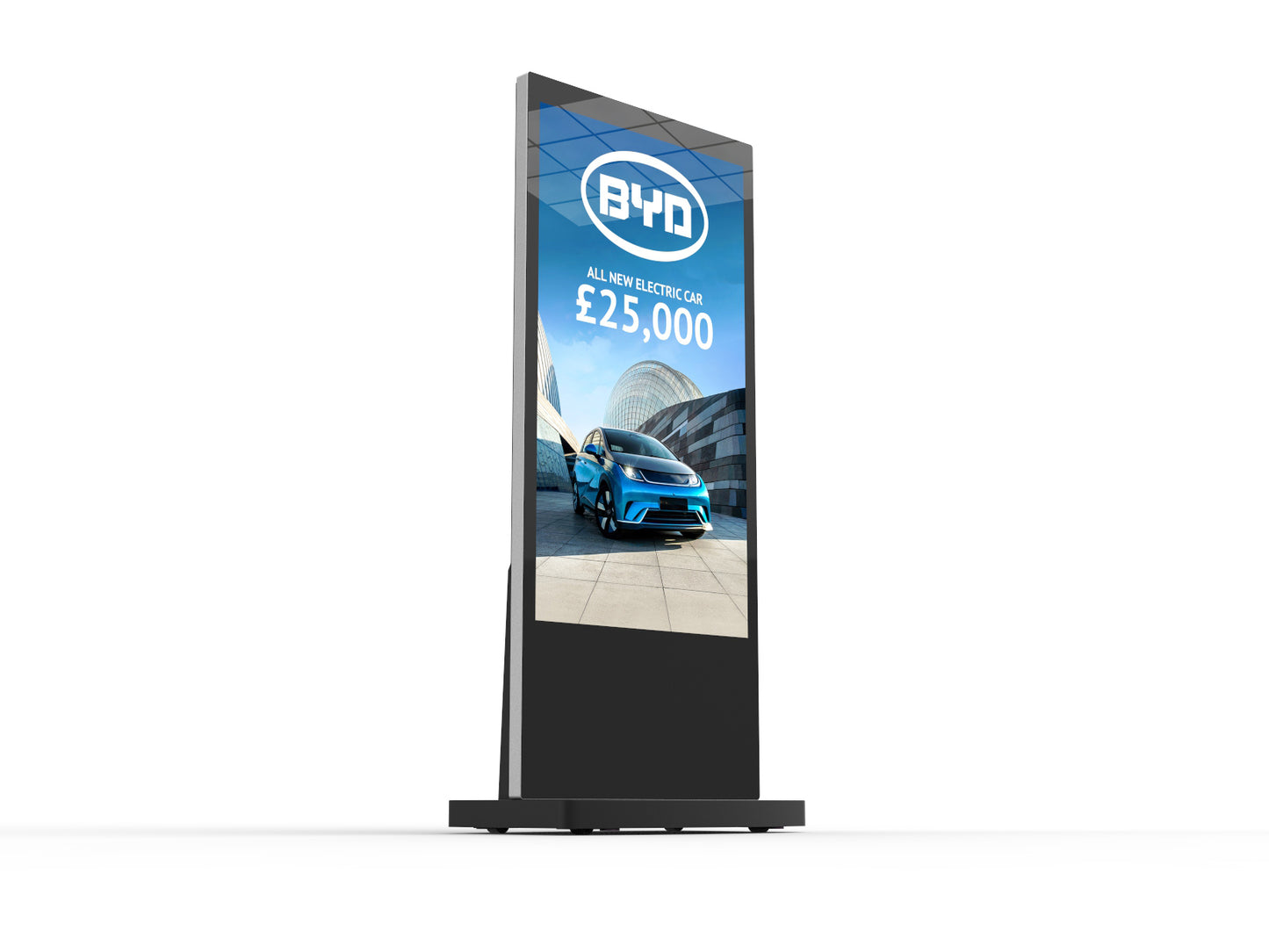 65" 4K Free standing Digital Advertising Poster Display