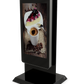 Mobile outdoor 47" Digital Advertising Display front three quarter view