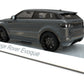 three quarter front view of Car Display Plinth complete with vehicle and deck graphics