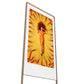 Super slim double sided free standing Digital Advertising Display