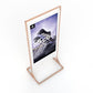 Super slim double sided free standing Digital Advertising Display
