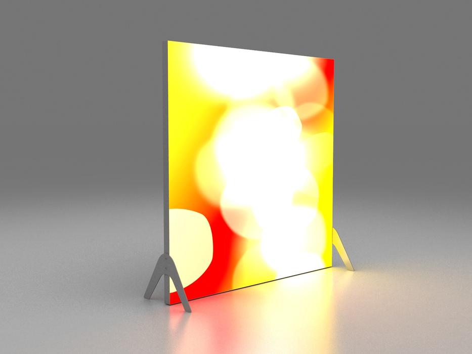 Fabric Faced Free-standing Light Box