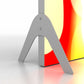 Fabric Faced Free-standing Light Box